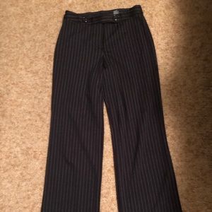 New York and company pinstripe pants size xs